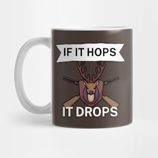 If it hops it drops Mug